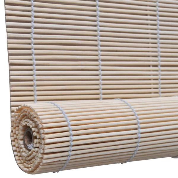 Luonnolliset bambu rullaverhot 4 kpl 120x160 cm