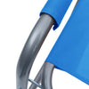 Ohjaajantuolit 2 kpl teräs sininen