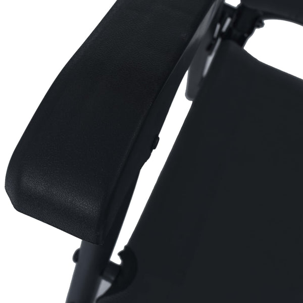 Musta kokoontaitettavat puutarhatuolit January (2 kpl textilene)