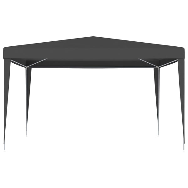 Ammattilaisten juhlateltta 4x4 m antrasiitti 90 g/m²