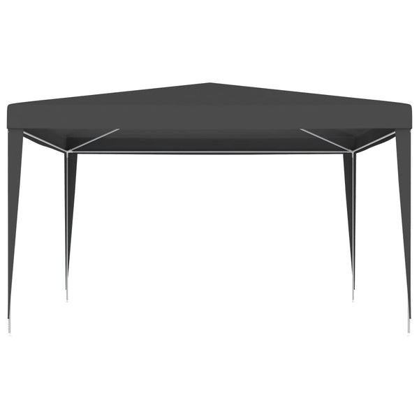 Ammattilaisten juhlateltta 4x4 m antrasiitti 90 g/m²