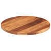 Pöytälevy Nefiod pyöreä 25-27 mm 50cm (akaasiapuu)