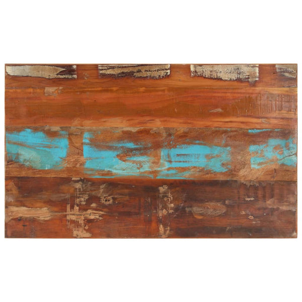 Suorakulmainen pöytälevy 60x100 cm 15-16 mm täysi kierrätyspuu