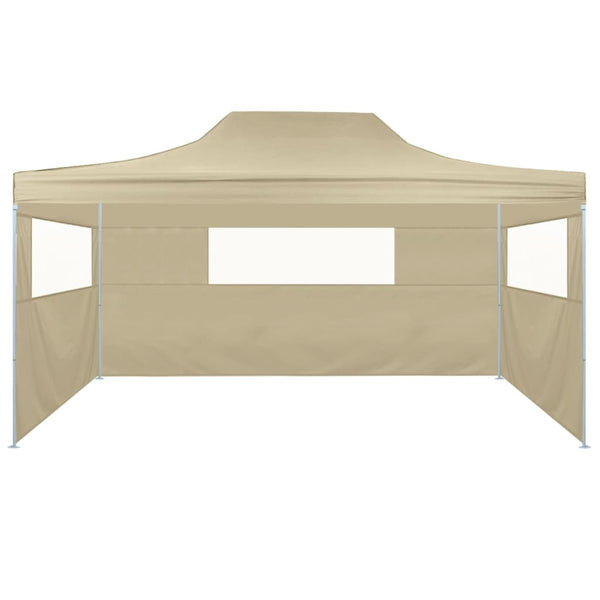 Kokoontaittuva juhlateltta 3 sivuseinää 3x4 m teräs kerma