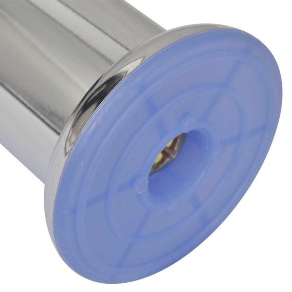 Pyöreät sohvanjalat 8 kpl kromi 60 mm