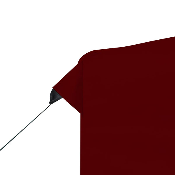 Kokoontaittuva juhlateltta seinillä alumiini 2x2 m viininpun.