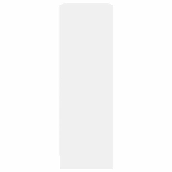 Valkoinen kirjahylly Ciuncan 80x24x75cm (puinen)