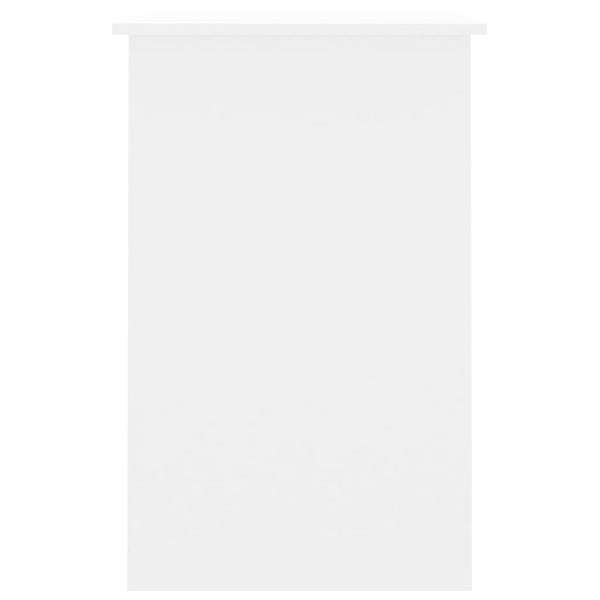 Työpöytä valkoinen 100x50x76 cm tekninen puu