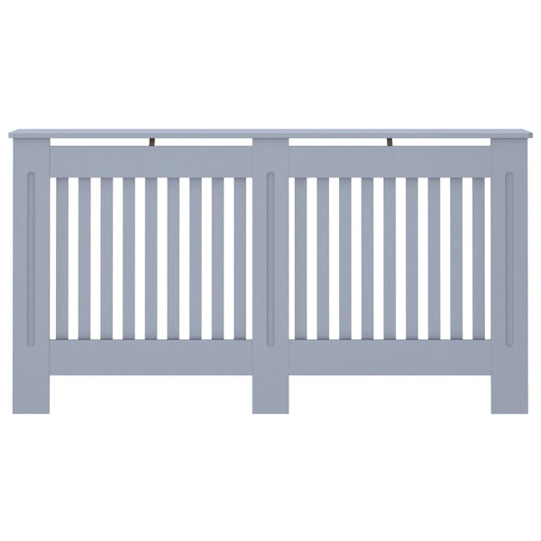 Lämpöpatterin suoja antrasiitti 152x19x81,5 cm MDF