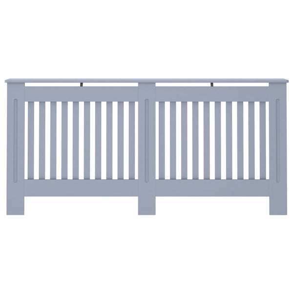 Lämpöpatterin suoja antrasiitti 172x19x81,5 cm MDF