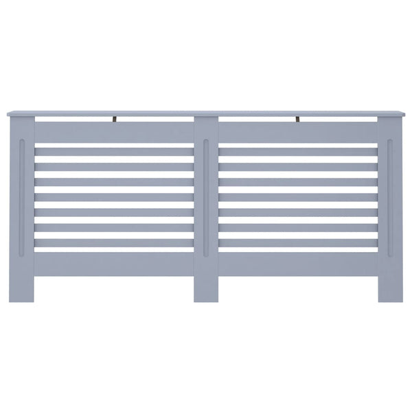 Lämpöpatterin suoja antrasiitti 172x19x81,5 cm MDF