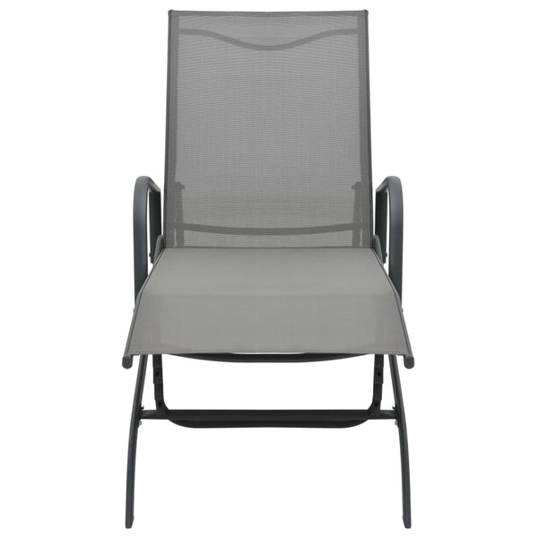 Aurinkotuolit 2 kpl ja pöytä textilene ja teräs