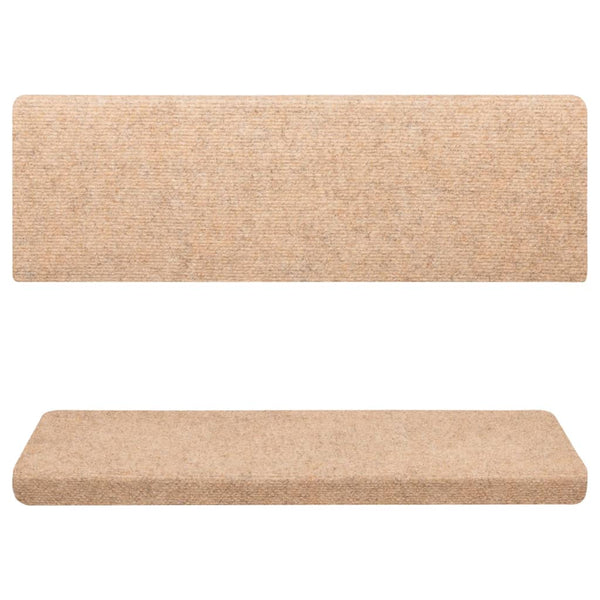 Porrasmatot 15 kpl neulahuopa 65x21x4 cm ruskea