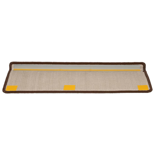 Porrasmatot 15 kpl 65x21x4 cm ruskea