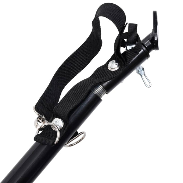 2-in-1 lemmikkikärry pyörään/juoksurattaat punainen ja harmaa