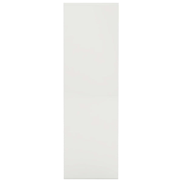 Kirjahylly valkoinen 98x29x97,5 cm tekninen puu