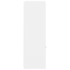 Säilytyskaappi valkoinen 60x29,5x90 cm tekninen puu