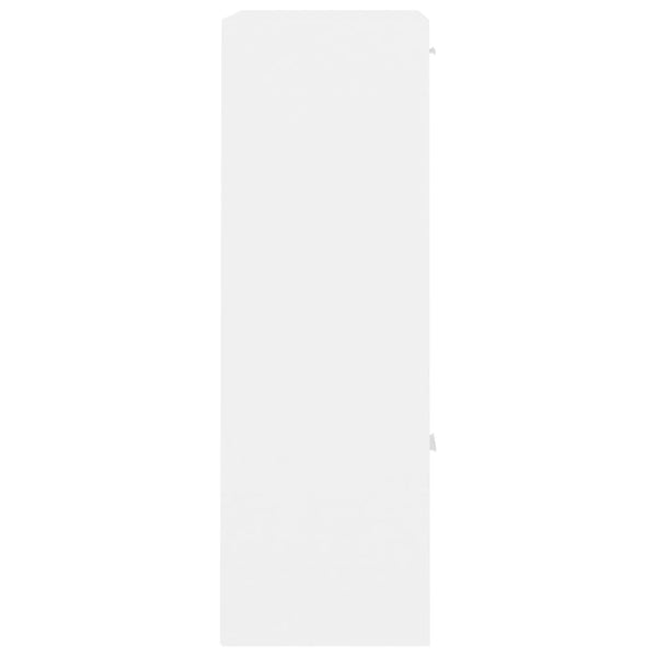 Säilytyskaappi valkoinen 60x29,5x90 cm tekninen puu