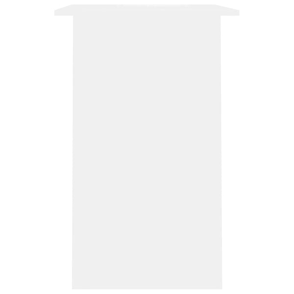 Työpöytä valkoinen 90x50x74 cm tekninen puu