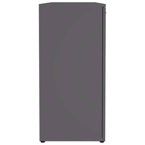 Senkki harmaa 120x35,5x75 cm tekninen puu