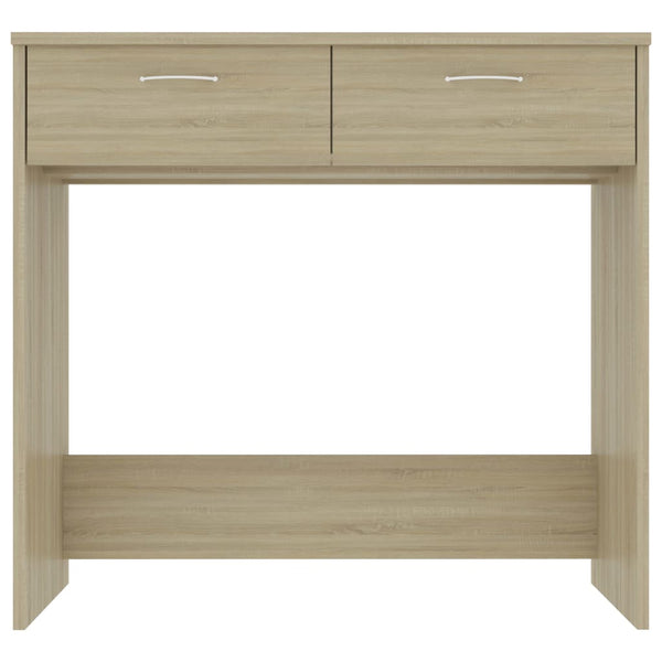 Työpöytä Sonoma-tammi 80x40x75 cm lastulevy