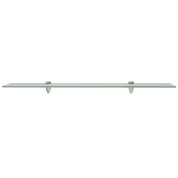 Kelluvat hyllyt 2 kpl lasi 80x10 cm 8 mm