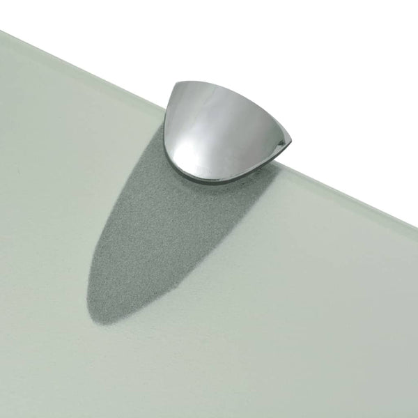 Kelluvat hyllyt 2 kpl lasi 80x10 cm 8 mm
