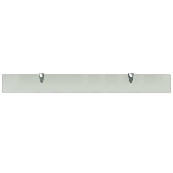 Kelluvat hyllyt 2 kpl lasi 90x10 cm 8 mm