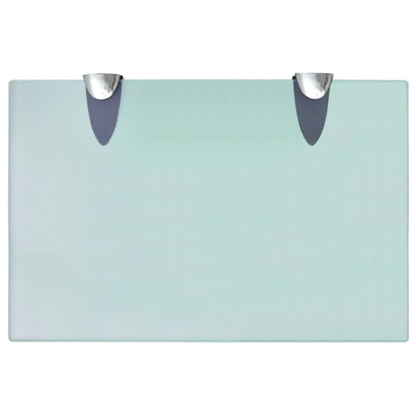 Kelluvat hyllyt 2 kpl lasi 30x20 cm 8 mm