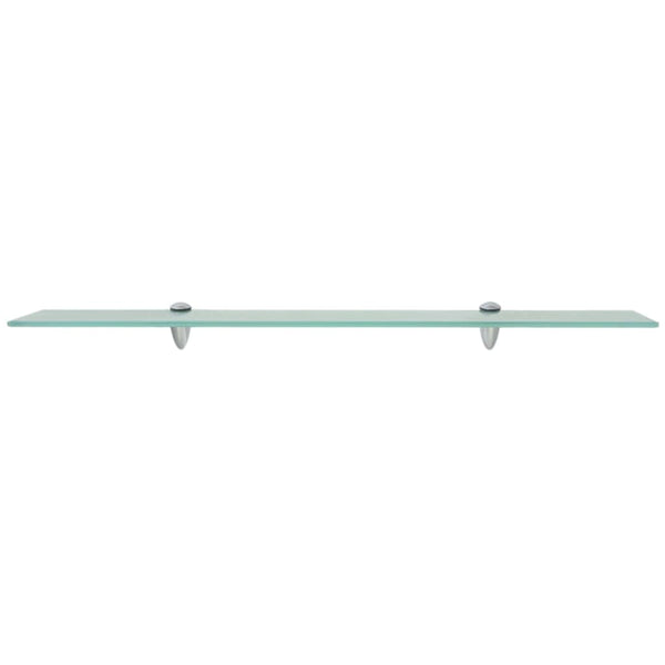 Kelluvat hyllyt 2 kpl lasi 80x20 cm 8 mm