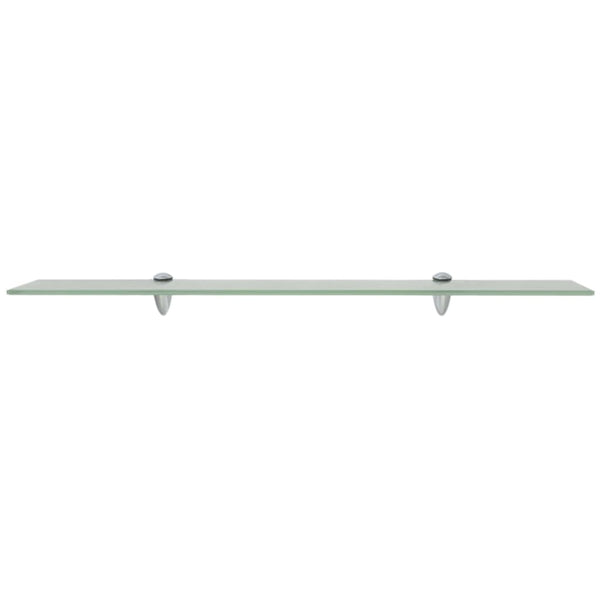 Kelluvat hyllyt 2 kpl lasi 80x20 cm 8 mm