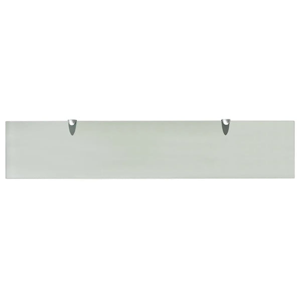 Kelluvat hyllyt 2 kpl lasi 100x20 cm 8 mm