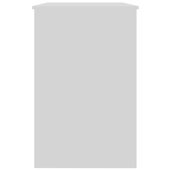 Työpöytä valkoinen 100x50x76 cm tekninen puu