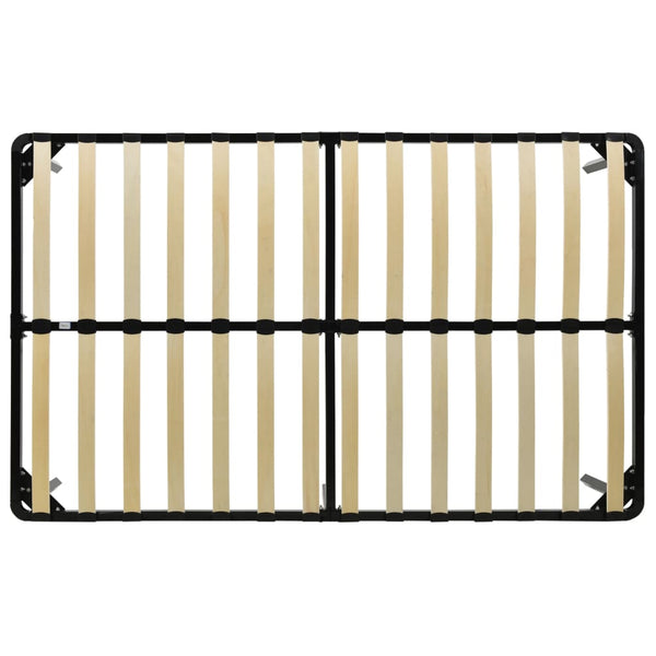 Sängynrunko musta metalli 180x200 cm