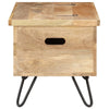 Arkku 90x40x45 cm täysi mangopuu