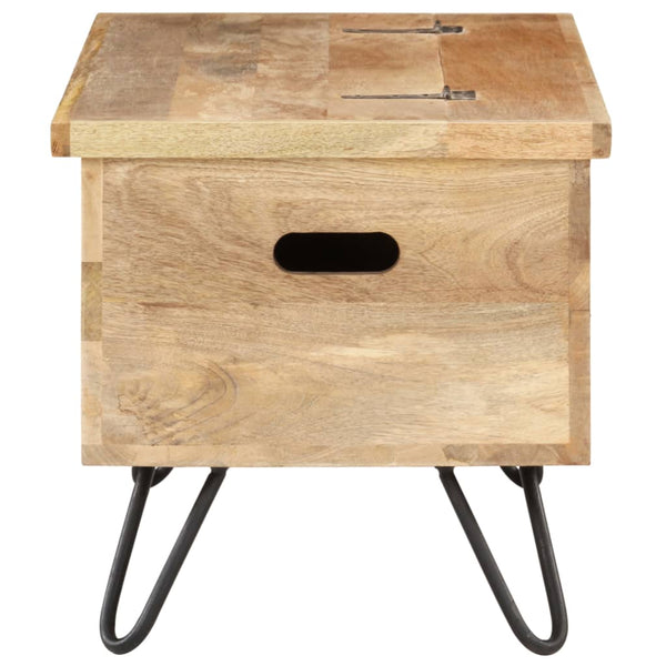 Arkku 90x40x45 cm täysi mangopuu