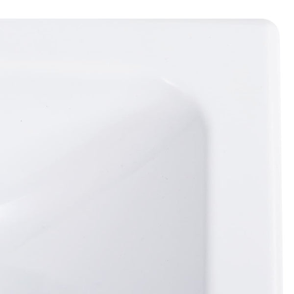 Pesuallas 400x220x90 mm SMC valkoinen