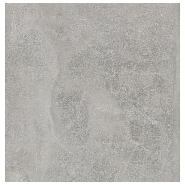 Seinäkaappi betoninharmaa 80x39x40 cm tekninen puu