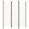 3-paneelinen tilanjakaja valkoinen 150x180 cm