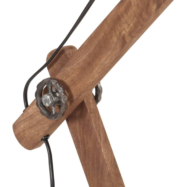 Musta teollistyylinen pöytävalaisin Olesea 58x18x90cm (e27)