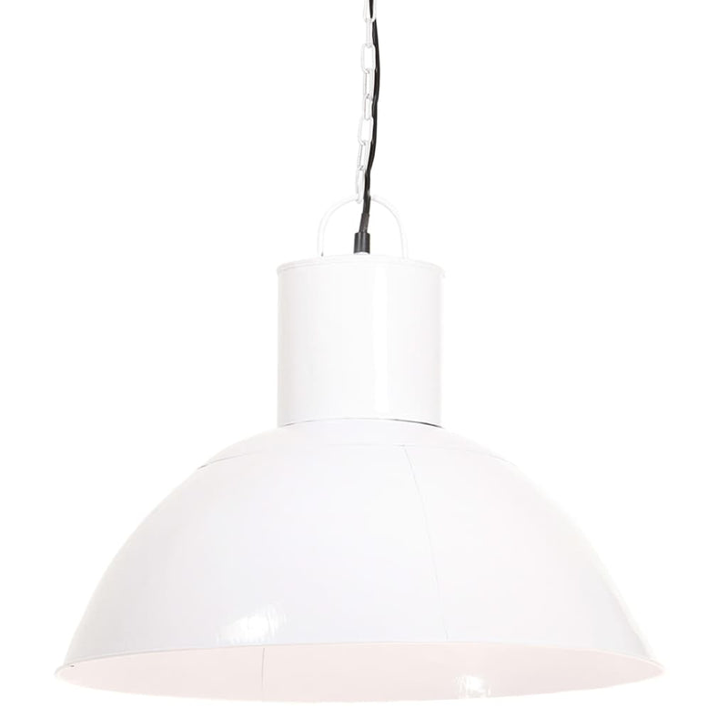 Valkoinen riippuvalaisin Romona 48cm (25 w, pyöreä, e27)