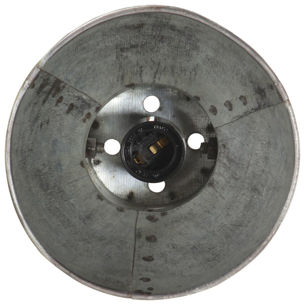 Hopea teollisuustyylinen seinävalaisin Milenca (pyöreä e27)