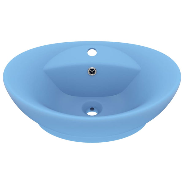 Ylellinen pesuallas ovaali matta vaaleansin. 58,5x39 cm keraami