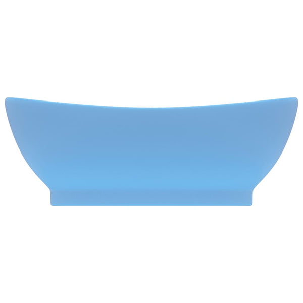 Ylellinen pesuallas ovaali matta vaaleansin. 58,5x39 cm keraami