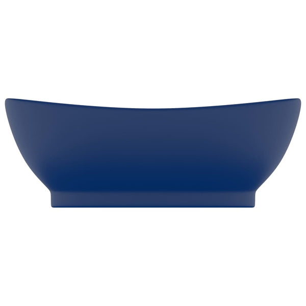 Ylellinen pesuallas ovaali matta tummansin. 58,5x39 cm keraami