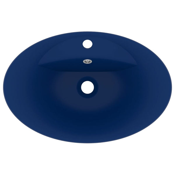 Ylellinen pesuallas ovaali matta tummansin. 58,5x39 cm keraami