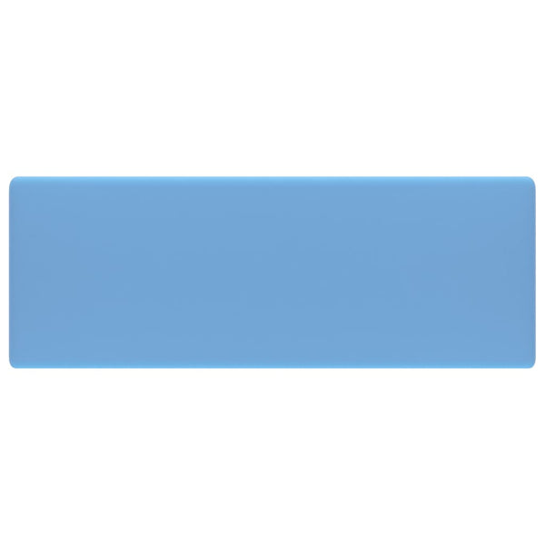 Ylellinen pesuallas neliö vaaleansininen 41x41 cm keraami