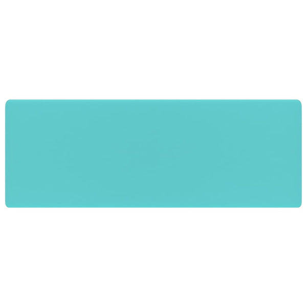 Ylellinen pesuallas ylivuotoaukolla vaaleanvih. 41x41cm keraami