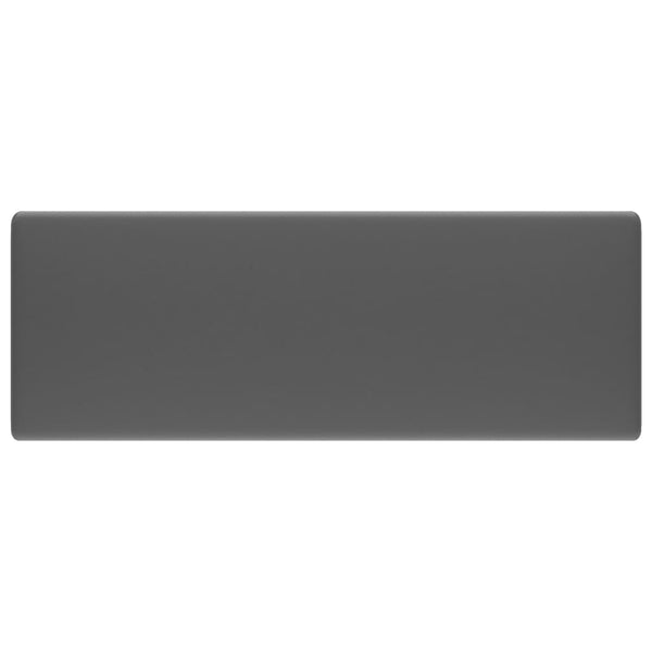 Ylellinen pesuallas neliö tummanharmaa 41x41 cm keraami