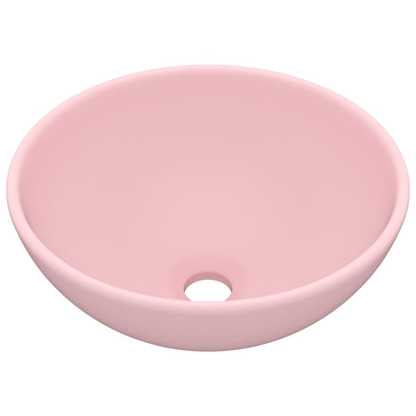 Matta pinkki ylellinen pesuallas Gigelu 32,5x14cm (keraami)